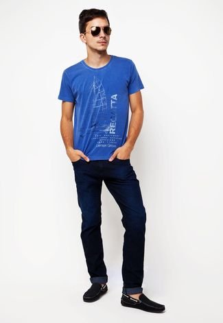 Camiseta Lemon Grove Sail Equipament Azul