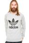 Moletom adidas Originals Trefoi Cinza - Marca adidas Originals