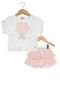 Conjunto Milon Hotfix Infantil Branco - Marca Milon