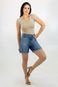 Short Feminino Jeans Barra Dobrada Alto Anticorpus - Marca Anticorpus JeansWear