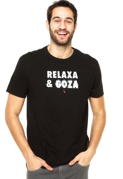 Camiseta Reserva Relaxa Preta - Marca Reserva