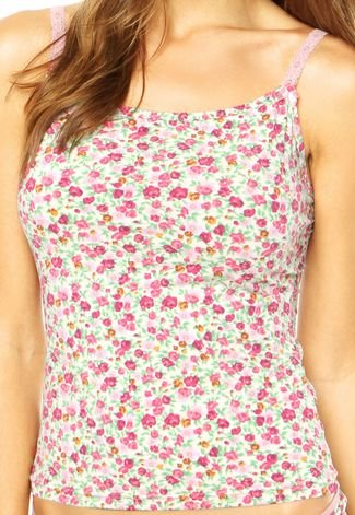 Camisete Marcyn Floral Rosa