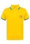 Camisa Polo Infantil Usual Amarela - Marca VRK KIDS