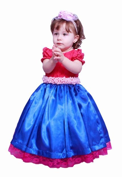 Vestido para Princesinha Liminha Doce - Infantil