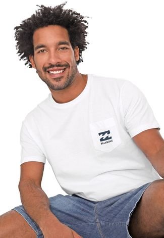 Camiseta Billabong Unity Pocket Branca