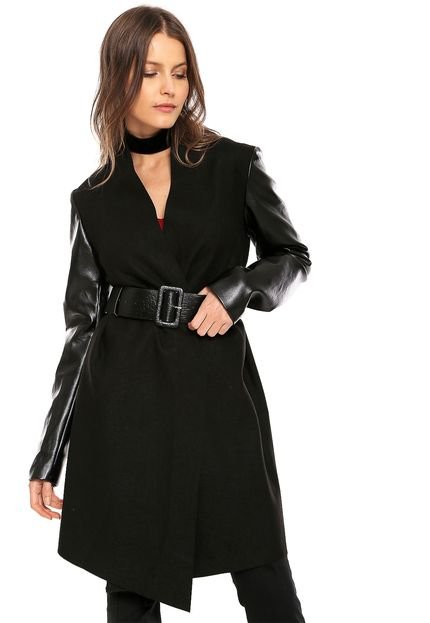 Casaco Carmim Minimalist Croco Preto - Marca Carmim