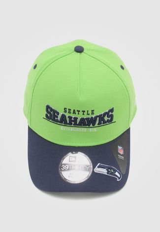 Boné New Era Seattle Seahawks Verde/Azul-Marinho