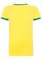 Camisa Nike Brasil Feminina Amarela - Marca Nike