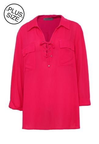 Camisa Tantan Amarração Rosa