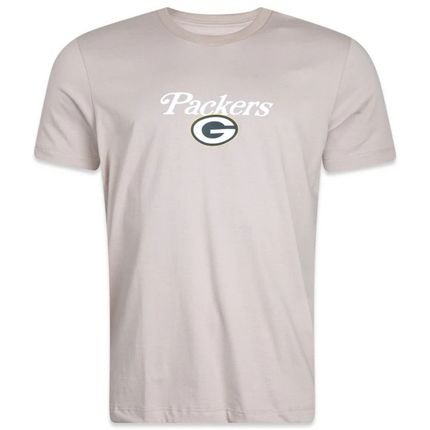 Camiseta New Era Regular Green Bay Packers Logo History - Marca New Era