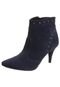Ankle Boot Spikes Pirâmides Azul - Marca Crysalis