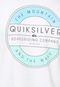 Camiseta Quiksilver Frizbee Branco - Marca Quiksilver