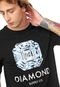 Camiseta Diamond Supply Co Asscher Cut Preta - Marca Diamond Supply Co
