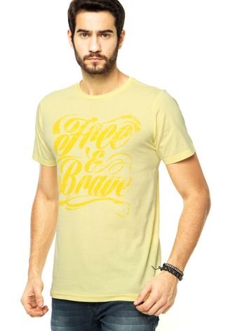 Camiseta FiveBlu Amarela