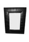 Porta Retrato 10X15 Croco Preto Dayhome Branco - Marca Dayhome