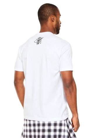 Camiseta Blunt Art Piece Lis Branco
