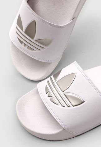 Chinelo Slide Adidas Originals Adilette Lite Branca