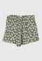 Short GAP Floral E Folhagem Verde - Marca GAP