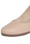 Scarpin Piccadilly Pata Borracha Bege - Marca Piccadilly