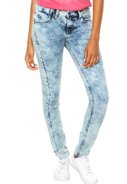 Calça Jeans Roxy Skinny One Azul - Marca Roxy