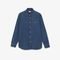 Camisa masculina Regular Fit em brim de algodão orgânico Azul - Marca Lacoste