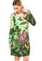 Vestido Curto MOB Estampado Verde - Marca MOB