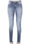 Calça Jeans Denuncia Skinny Assimétrica Azul - Marca Denuncia