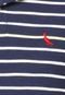 Camisa Polo Reserva Listras Azul - Marca Reserva