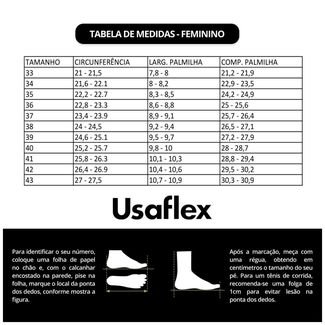 Chinelo Usaflex Feminino Casual Poofy Plataforma Eva AH3001