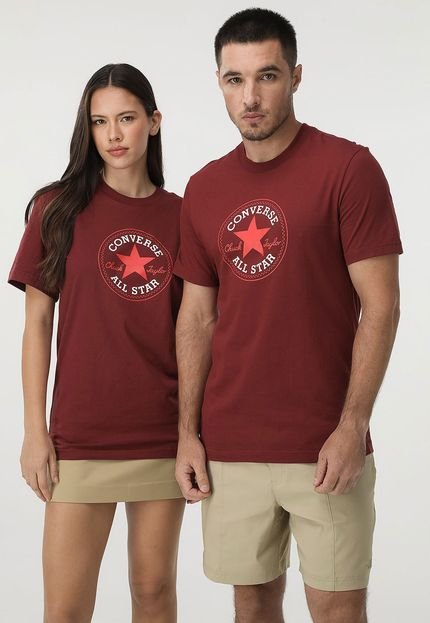 Camiseta Converse All Star Bordô - Marca Converse
