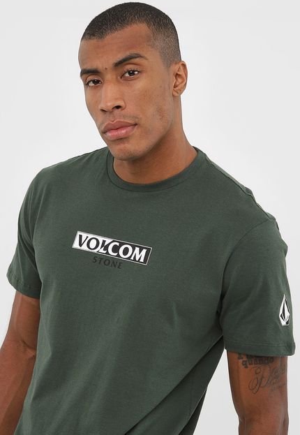Camiseta Volcom For Never Verde - Marca Volcom