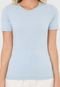 Blusa Hering Lisa Azul - Marca Hering