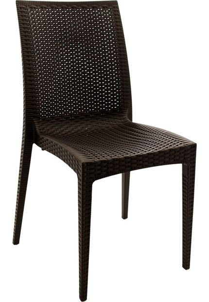 Cadeira Rattan OR Design Marrom - Marca Ór Design