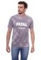 Camiseta Fatal Especial Cinza Mescla - Marca Fatal