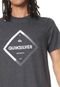 Camiseta Quiksilver Diamond Spiri Grafite - Marca Quiksilver
