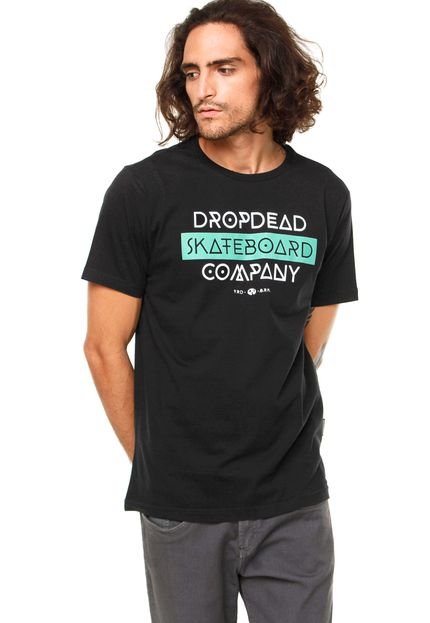 Camiseta Drop Dead Metric Preta - Marca Drop Dead