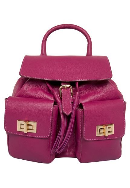 Bolsa Luiza Barcelos Barbicachos Rosa - Marca Luiza Barcelos