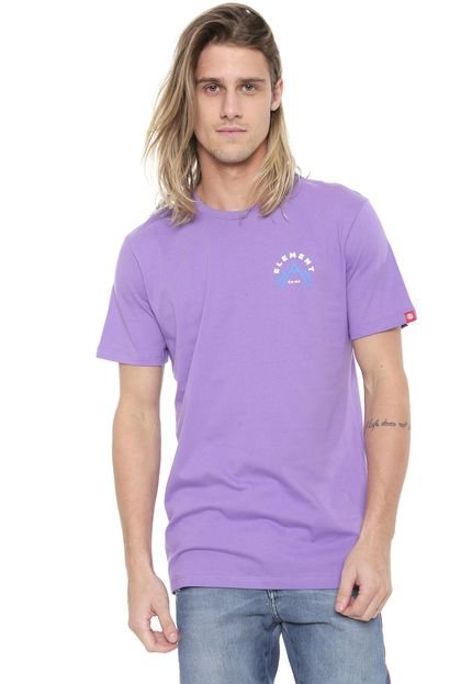 Camiseta Element Mountain Roxa - Marca Element