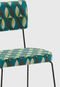 Cadeira Roma Aço Tecido Daf Colorido Verde - Marca Daf
