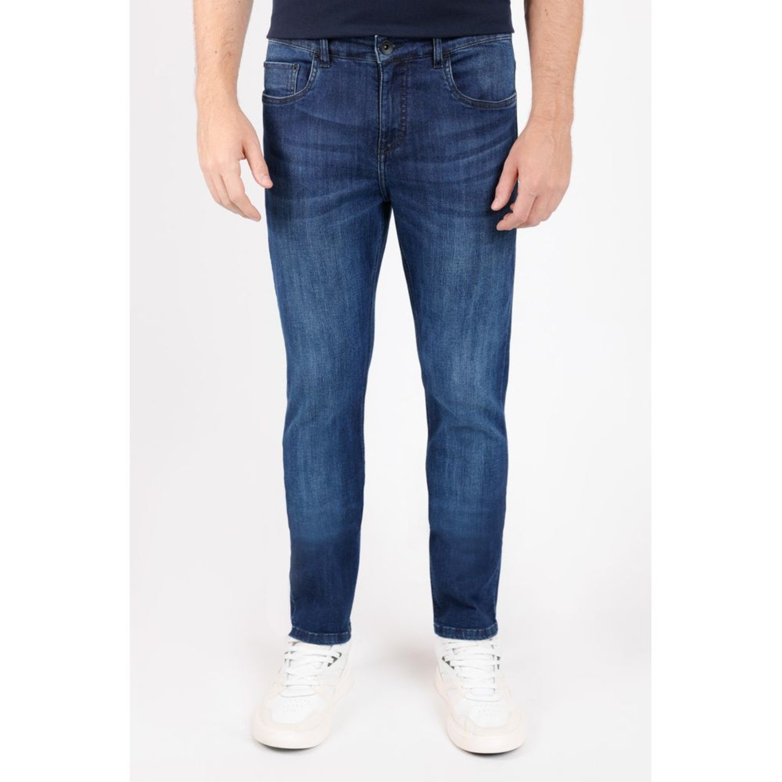 Calça Jeans Aramis Slim Escuro St Azul Escuro - 38 - Marca Aramis