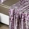 Jogo de Lençol King Alya Cetim Estampado 4 Peças - Rosa Esplendor - Marca Casa Modelo Enxovais