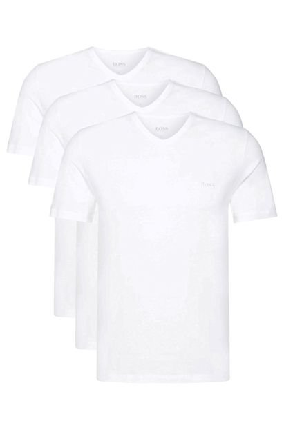 Roupa íntima BOSS T-Shirt VN 3P CO Branco - Marca BOSS