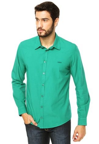 Camisa Casual Sommer Verde