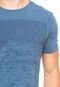Camiseta Aramis Estampada Azul - Marca Aramis
