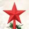 Estrela Ponteira de Árvore de Natal Vermelha 15cm - Casambiente - Marca Casa Ambiente