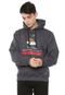 Moletom Flanelado Fechado Reef Calif Bf Cold Grafite - Marca Reef