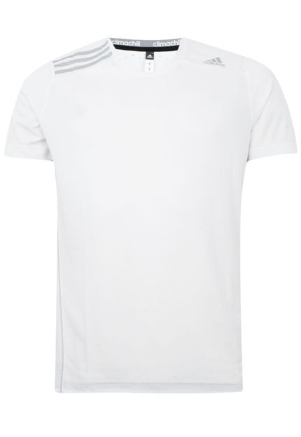 Camiseta adidas Performance Climachill Men Branca - Marca adidas Performance