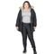 Jaqueta Parka Feminina Dupla Face Nylon Plus Size Com Capuz - Marca Zafina