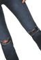 Calça Jeans Sommer Skinny Destroyed Azul-marinho - Marca Sommer