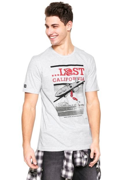 Camiseta ...Lost Adolescents Cinza - Marca ...Lost